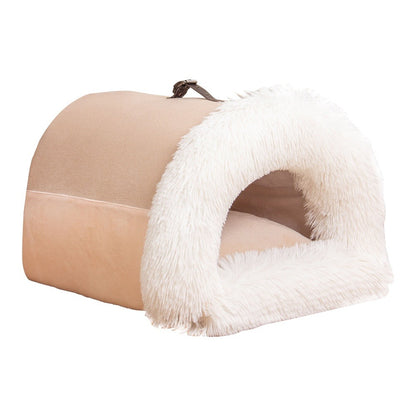 Portable Warm Pet Nest for Autumn & Winter