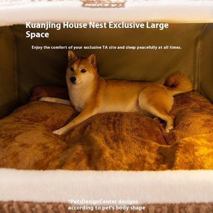 Small Dog Bear Arc Pet Bed