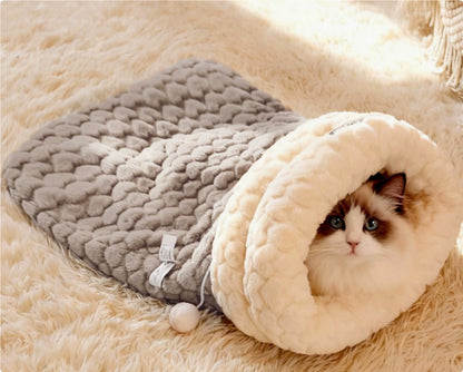 Personalized Warm Cat Bed Sleeping Bag