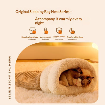 Personalized Warm Cat Bed Sleeping Bag