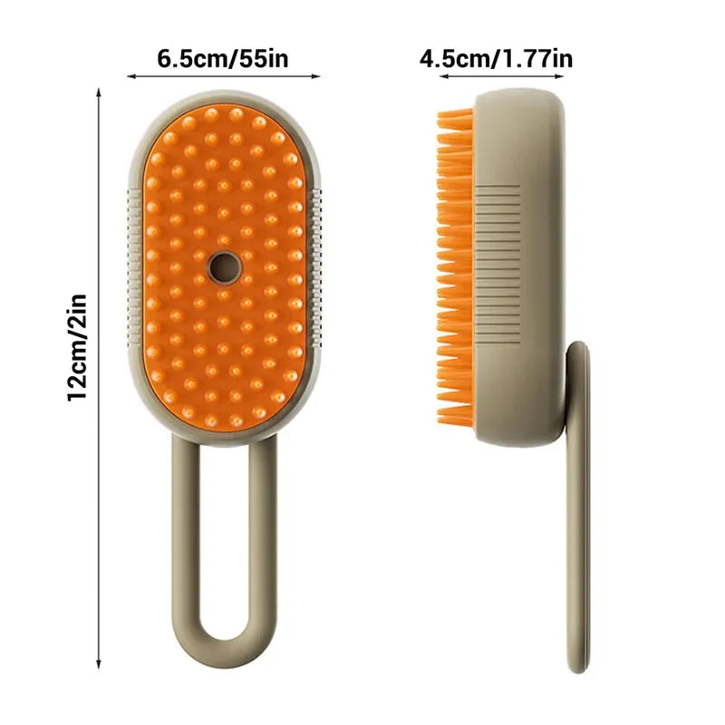 3-in-1 Steam Pet Brush