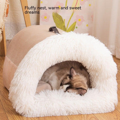 Portable Warm Pet Nest for Autumn & Winter