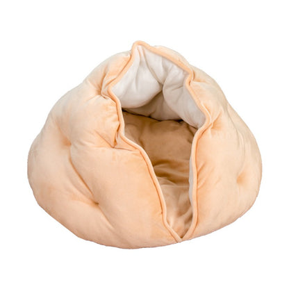 Semi-closed Four Seasons Dumpling Cat Nest Plush