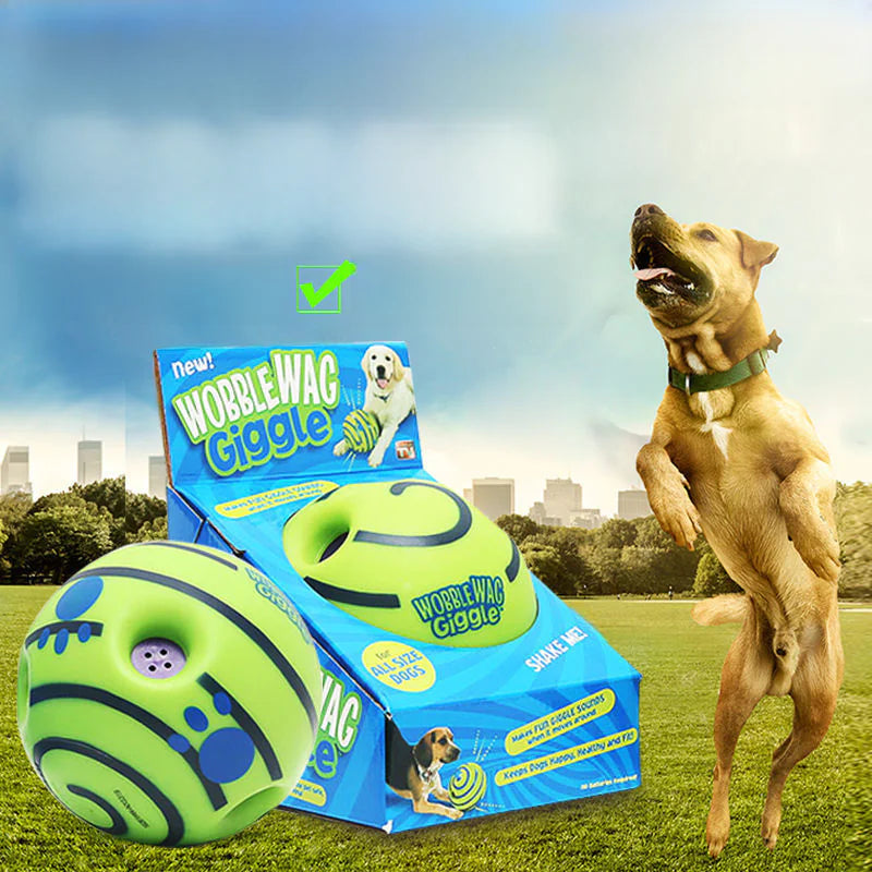 Pet Toy for Dogs - Interactive Chew Ball with Sound