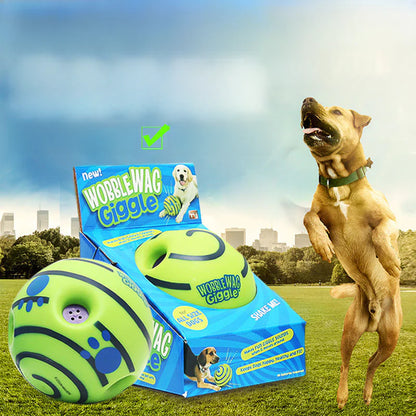Pet Toy for Dogs - Interactive Chew Ball with Sound